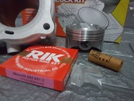 66MM SUZUKI RAIDER 150 FI PITSBIKE CYLINDER BLOCK DOME FORGED PISTON KIT (66MM)