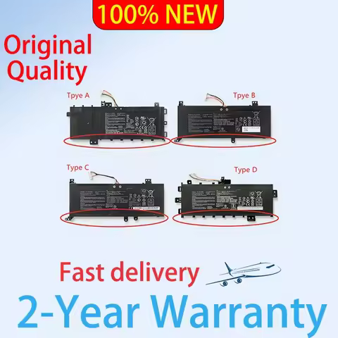 B21N1818 7.6V Laptop Battery For Asus VivoBook Pro 14 15 X412 A412 X512 X712 A409 X509 F409 F509 V40