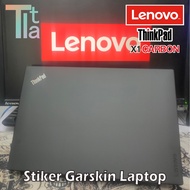 (2) Laptop Sticker Garskin Lenovo Thinkpad X1 Carbon Series / X1 tablet