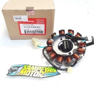 Ignition Spool Spull Stator Road Assy Honda Blade Revo Abs Absolute 110 ORISINIL AHM Original Code 3