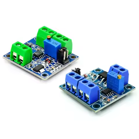 PWM to Voltage Converter Module 0%-100% to 0-10V for PLC MCU Digital to Analog Signal PWM Adjustabl 