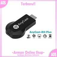 Wireless Mirrorring Miracast Anycast M4 Plus HDMI Dongle Guaranteed Original AOS