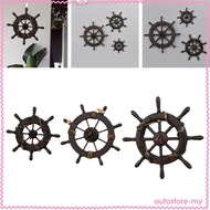 [AutostoreMY] Ship Handlebar Wall Decoration Ship Wheel Wall Hanging Photo Accessories Decoration