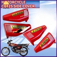 RUSI GG125 SIDE COVER BATTERY COVER MACHO TC125 SIDE COVER WITH STICKER