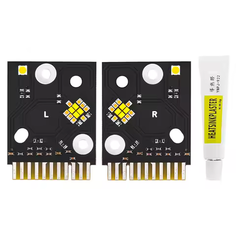 YELLOW Angel Eye LED Boards For BMW 2 series G42 M2 G87 M235i DRL Adaptive LED Headlight DRL Daytime