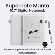Supernote Manta (10.7" digital notebook - great for note-taking, sketching, reading and productivity