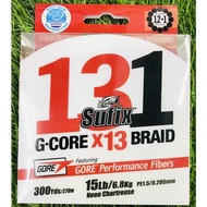 SUFIX 131 G-CORE 300YDS  X13 BRAID LINE