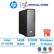 HP OMNIDESK S03-0018D SLIM DESKTOP ( I7-14700 16GD5 512SSD / W11H / HS2024+M365 )