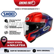 SHOEI X-FIFTEEN Marquez 8 TC1 Helmet Original Motor Visor Topi Keledar Full Face Original Superbike 