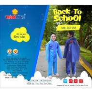 GOLDEN CAPITAL Children's Rain Suit, Loose form, Wearable Backpack BC955 BC956