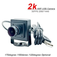 4k 8mp Usb Mini Usb Webcam Wide Angle 170/150degree 120degree 30fps High Speed Plug And Play Live St