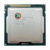 ใช้ Xeon E3-1270 E3 1270 3.4 GHz โปรเซสเซอร์ Quad-Core CPU 8M 80W LGA 1155