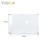Vusign กระดานไวท์บอร์ด ไวท์บอร์ด กระดาน มีที่แขวน กระดานแม่เหล็ก อุปกรณ์สำนักงาน Whiteboard