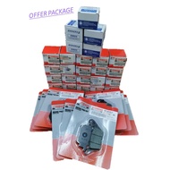 PACKAGE -- OIL FILTER LC135 & KRISS & DISC PAD (LC NEW , LC 135,  Y15ZR)