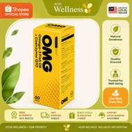 Swissmed OMG Omega-3 Fish Oil + Coenzyme Q10 60 Softgels | EPA DHA Fish Oil Daily Nutrition Suppleme