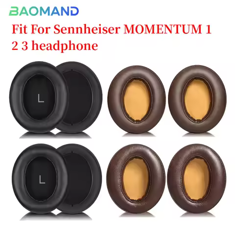 Earphone pads For Sennheiser MOMENTUM 1 2 3 replacement Earpads headphones Earmuffs Memory