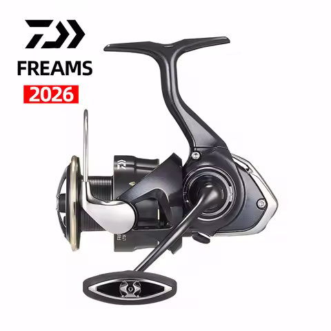2026 DAIWA FREAMS Spinning Fishing Reel 5+1BB Max Drag 12KG Fishing Wheels Saltwater Reels