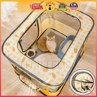 Foldable Indoor Cats Delivery Room Cat Tent Sangkar Kucing Cat Cage Portable Outdoor Cattery Fences 