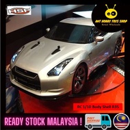 1/10 GTR R35 RC Car 190mm PVC Painted Body Shell with Lampshade Wind Tail For All 1/10 Rc Car HSP Yo