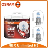 BULB NIGHT BREAKER Unlimited H3 OSRAM UNLIMITED up to +110% more light /up to 20% whiter light  12V 