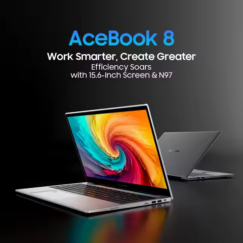 Blackview Acebook 8 Laptop 15.6'' Win 11 12th Gen Intel Core N97 processor 16GB DDR4 512GB SSD 5000m