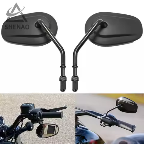 Motorcycle Rearview Mirror Is Suitable For Harley Series Xl883/1200/x48 Gv300 Honda Cm500 Modified R