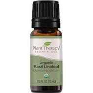 Plant Therapy Organic Basil Linalool Essential Oil 10ml