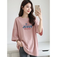 2X006 1XL-5XL Tshirt Women Clothes Tshirt Crop Top Blouse T shirt Plus Size Woman Celebrity Basic Es
