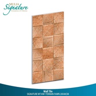 KERAMIK DINDING 20X40 BATU ALAM / TERRAIN FAWN - MULIA TILE