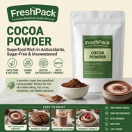 FreshPack Cocoa Powder | Unsweetened Cocoa Powder | Baking Chocolate & Drinks