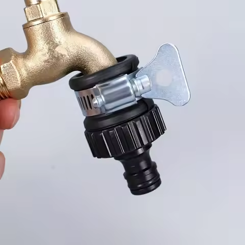 ABS universal connector: multifunctional connector, ordinary faucet swivel nipple connector, univers