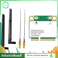 [hIkAi] WIFI6 AX1650 Gigabit Wireless Network Card 2.4G/5G Dual-Band 2974M Bluetooth 5.2 AX1650 WiFi