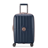 DELSEY Paris St. Tropez Hardside Expandable Luggage with Spinner Wheels, Navy, Carry-on 21 Inch