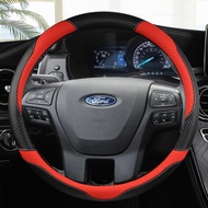 Carbon Fibre Da Vỏ Bọc Vô Lăng Ô Tô Cho FORD RANGER 2016 2017 2018 2019 Everest 2016 2017 2018 2019