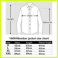 ☺ ✌ ∜ HUILISHI Korean fashion high quality bomber jacket men's jacket