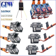 GDW DS296X DS290MG DS298MG 9.1KG High Speed HV Digital Coreless 20G Micro Servos Tail Servo For 30E 