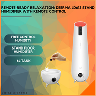 Deroma Deerma LD612 Stand Floor Air Humidifier 6L Large Capacity with Smart Screen Digital and Remote Control