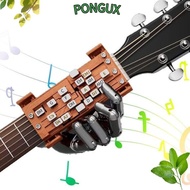 PONGUX Acoustic Guitar Chord Presser, Guitar Practice Aid Portable Guitar Teaching Presser,  Guitar 