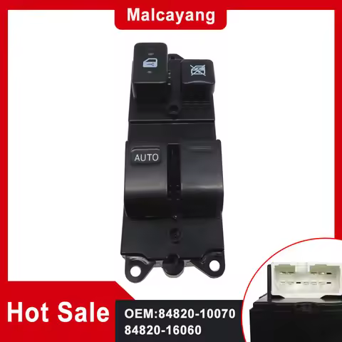 Window Lifter Switch Driver's Side 84820-10070 For Toyota Starlet 1989-1998 Camry 4Runner Truck Hilu