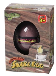 WARM FUZZY Toys Snake Eggs (1) - 2.5inch Hatching Water Growing Snake Eggs - Toy Surprise Eggs - Hat