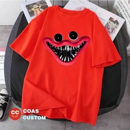 Kaos huggy wuggy anak