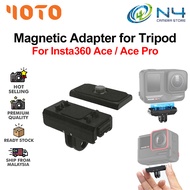 Foto Magnetic Adapter Mount for Insta360 Ace pro/Ace/X3/ONE X2/X/ONE RS/ONE R Magnetic Adapter for Tripod