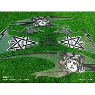 STRIPING STICKER VARIO NEW 125/150 TRANSPARENT CUSTOM MEDUSA 666 NEWEST