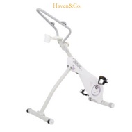 Bike Exercise Folding Spin Bike Adjustable Pedal Exerciser Anti Slip Stationary Bike