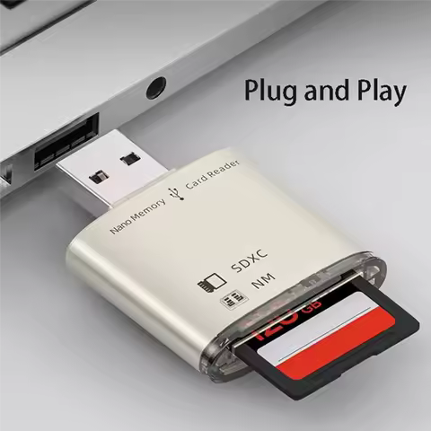 ABGB-USB 3.0 Card Reader For Huawei NM Nano Memory Card Write Adapter PC Memory Extend USB Converter