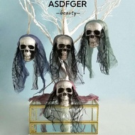 ASDFGER Skull Hanging Ornaments  Props Haunted House  Halloween Props