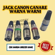 JACK MIC / MIXER CANON CANARE / CONECTOR CABLE / JACK AUDIO