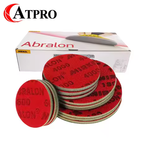 Milka 6-inch Sponge Sandpaper With a Diameter Of 150MM Disc Abrasive For Car Polishing, 5 Inches, 4 