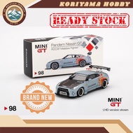 Mini GT 98 Nissan GTR R35 PANDEM ROCAF Malataw Fighter Taiwan Exclusive MiniGT