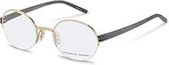 Design Eyeglasses Frame - P8350 D - Gold (48-22-140)
